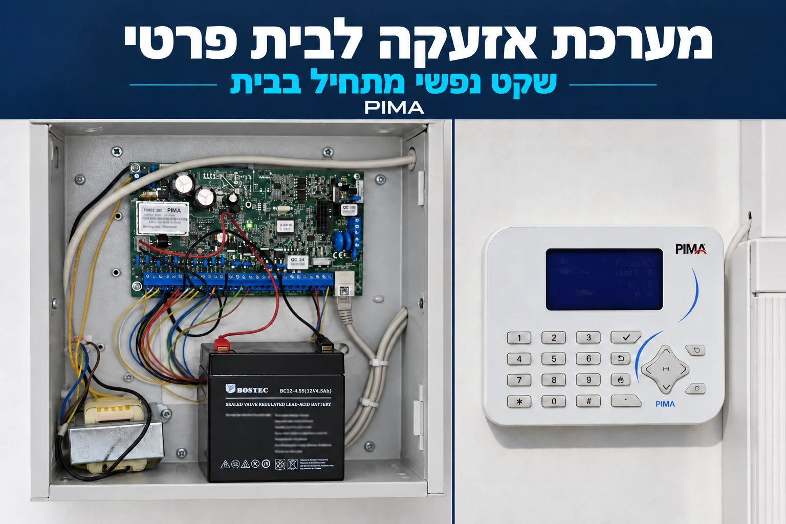 מערכת אזעקה לבית פרטי – PIMA
